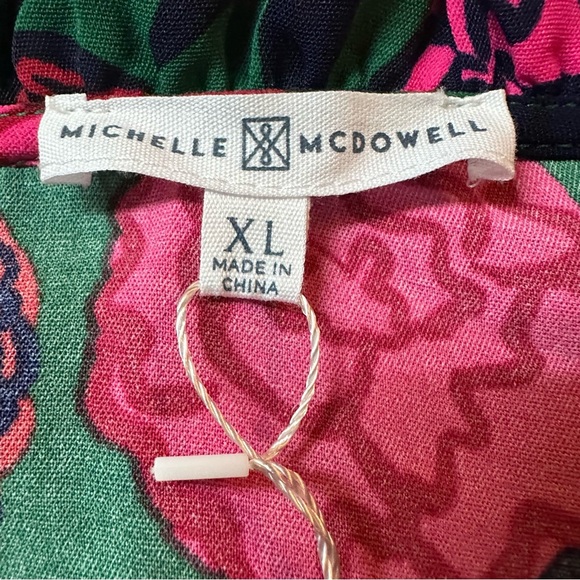 NWT MICHELLE MCDOWELL KARIS DRESS - MAKE YOU MINE - FORREST Size XL - Picture 5 of 7